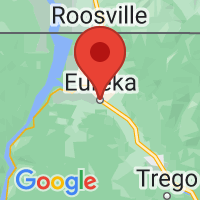 Map of Eureka, MT US